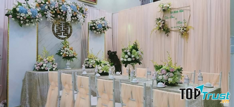 Trang trí tiệc cưới Duy Thiện