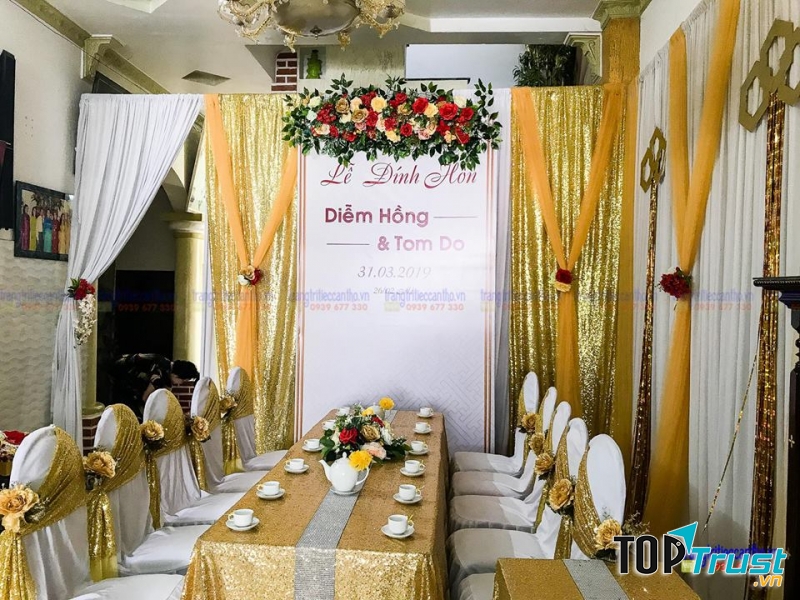 Dịch vụ Trang trí tiệc Cần Thơ 24h