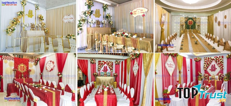 Dịch vụ Trang trí tiệc Cần Thơ 24h
