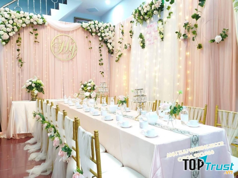 Dịch vụ trang trí tiệc cưới Anh Thư