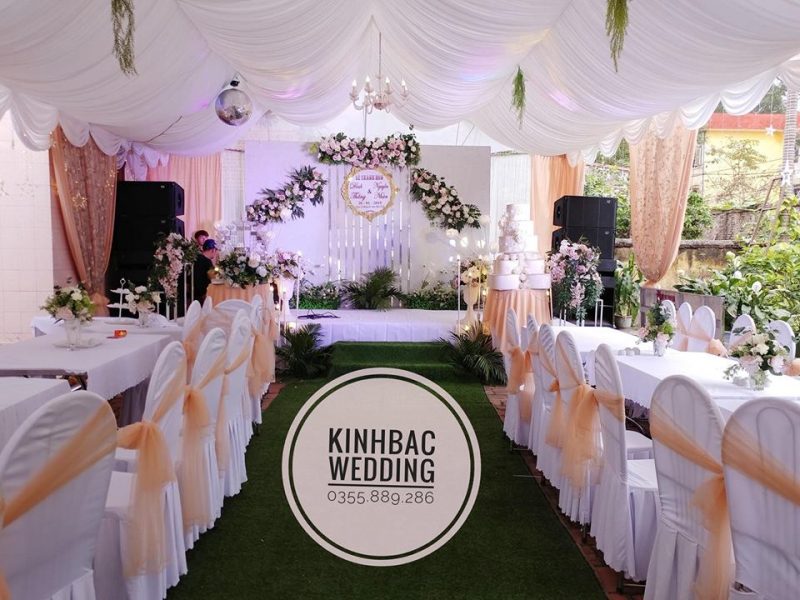 Dịch vụ trang trí tiệc cưới Bắc Giang Wedding Planner
