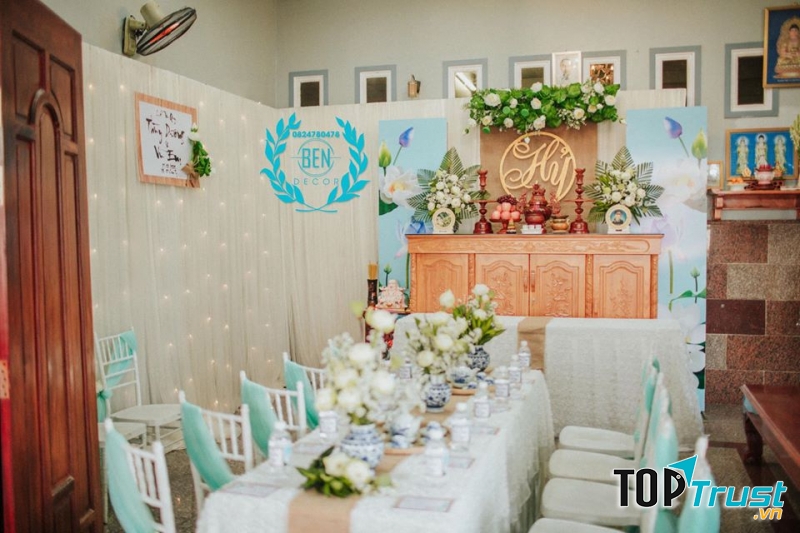 Dịch vụ trang trí tiệc cưới BEN.event