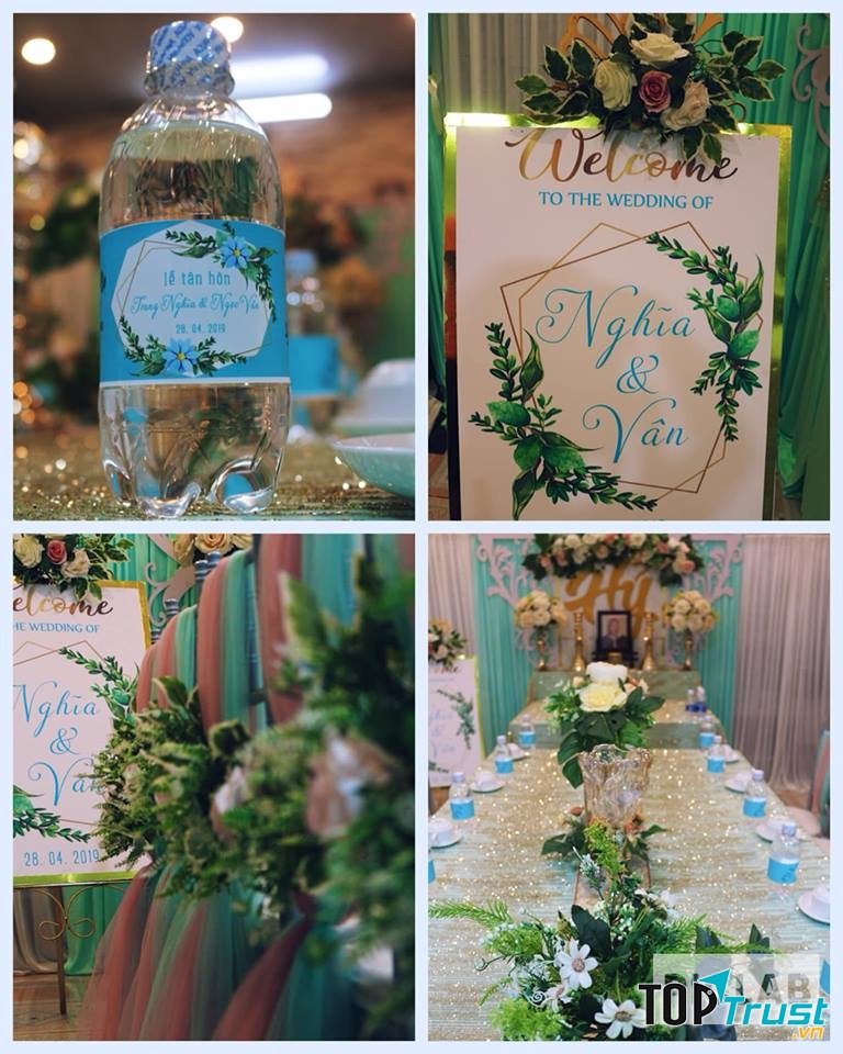 Dịch vụ trang trí tiệc cưới Bích Nguyễn