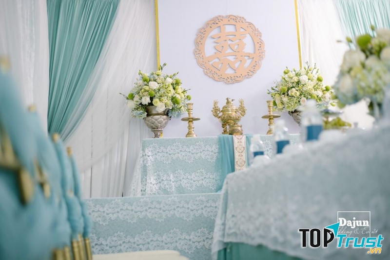 Dịch vụ trang trí tiệc cưới của Dajun Decor
