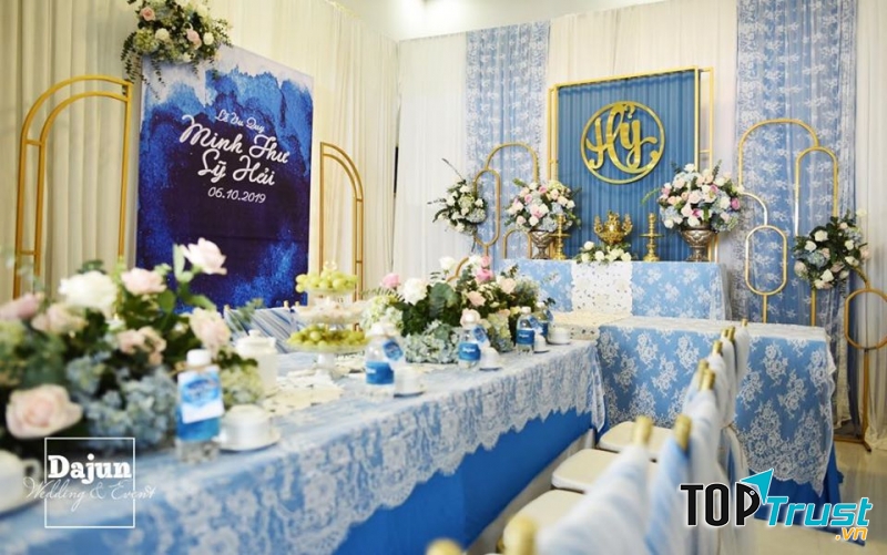 Dịch vụ trang trí tiệc cưới của Dajun Decor