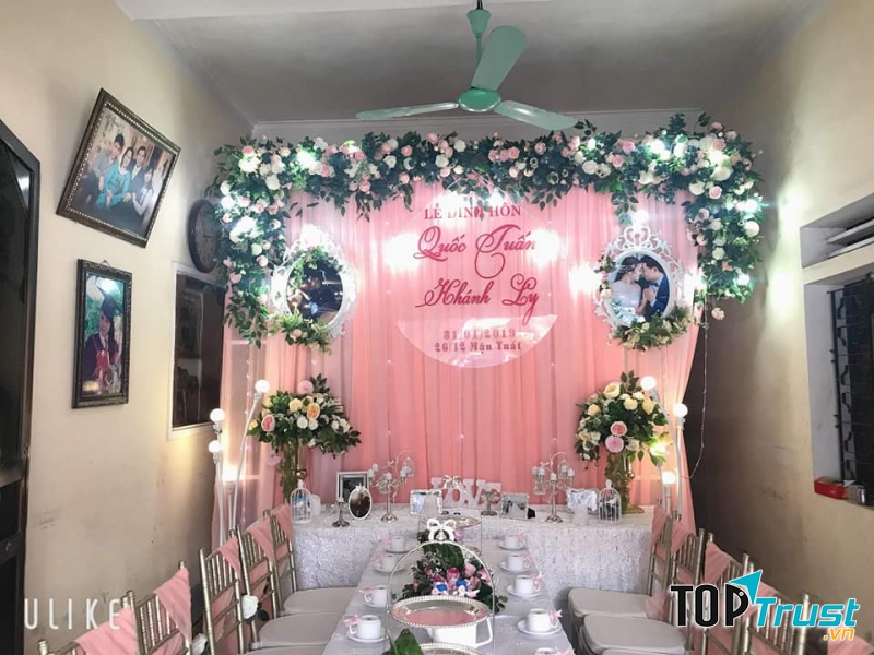 Dịch vụ trang trí tiệc cưới Cúc Sài Gòn