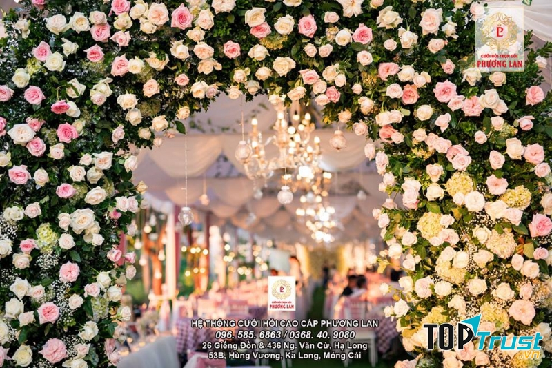 Dịch vụ trang trí tiệc cưới Cưới Hỏi Phương Lan