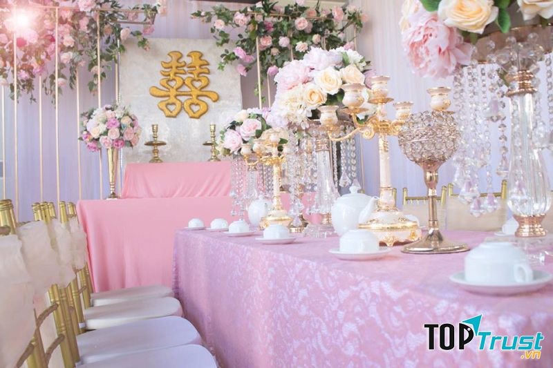 Dịch vụ trang trí tiệc cưới Danh Decor