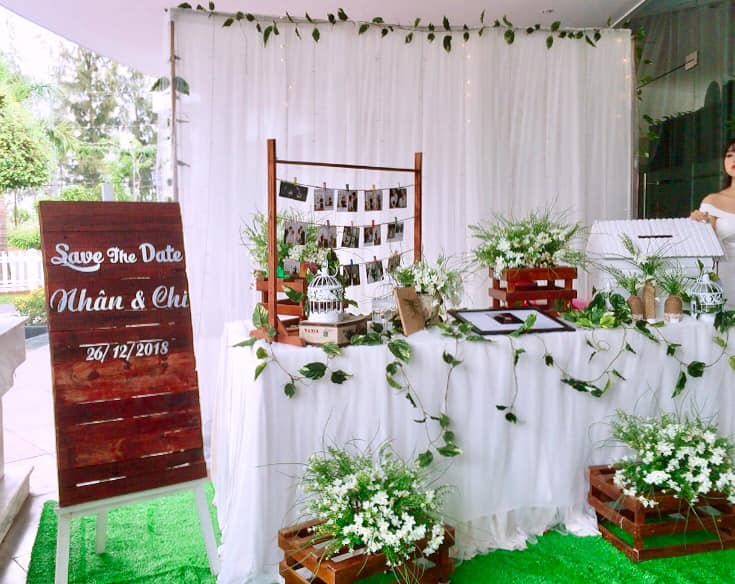 Dịch vụ trang trí tiệc cưới Gấu Xinh