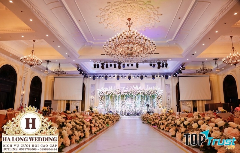 Dịch vụ trang trí tiệc cưới HALONG WEDDING (Nga Flowers)