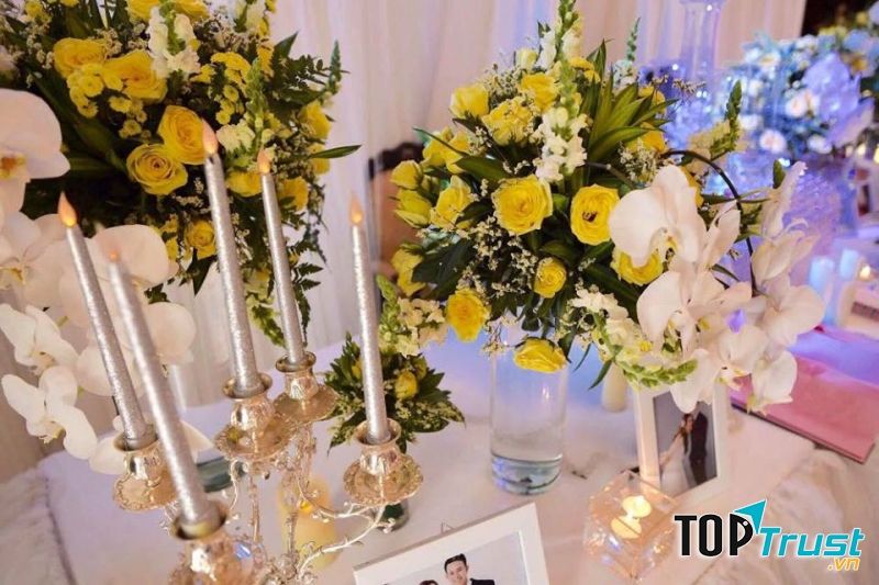 Dịch vụ trang trí tiệc cưới Hữu Thắng