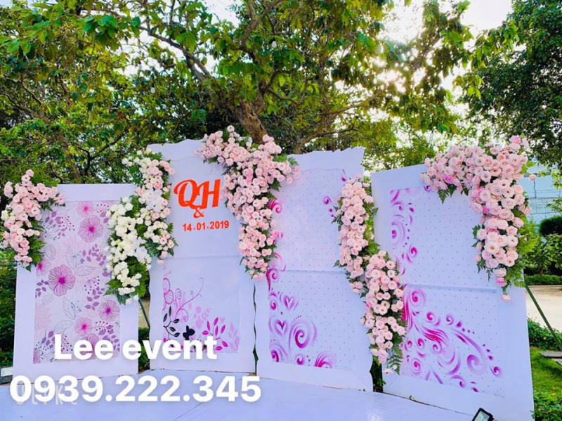Dịch vụ trang trí tiệc cưới Lee Event