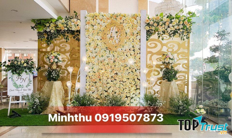 Dịch vụ trang trí tiệc cưới Minh Thư