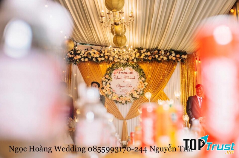 Dịch vụ trang trí tiệc cưới Ngọc Hoàng