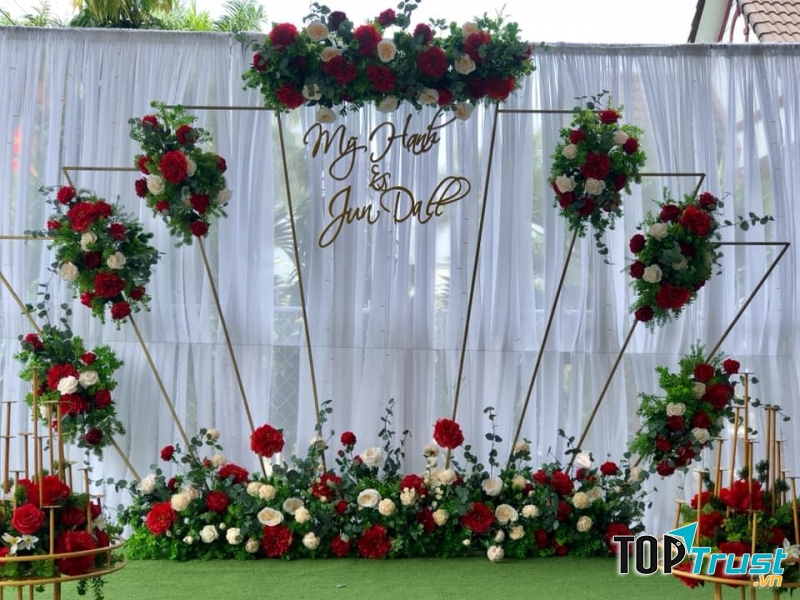 Dịch vụ trang trí tiệc cưới Ngọc Thành