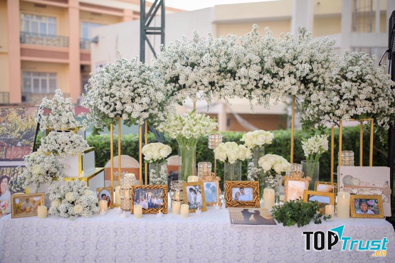 Dịch vụ trang trí tiệc cưới Ngọc Trân