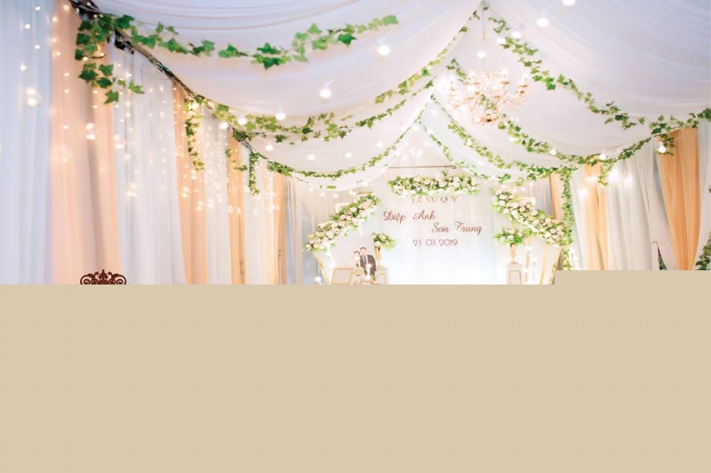Dịch vụ trang trí tiệc cưới Nhà Rạp Sỹ Hoan (Quang Nam Event)