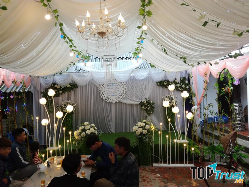 Dịch vụ trang trí tiệc cưới Nhà rạp Thanh Bằng