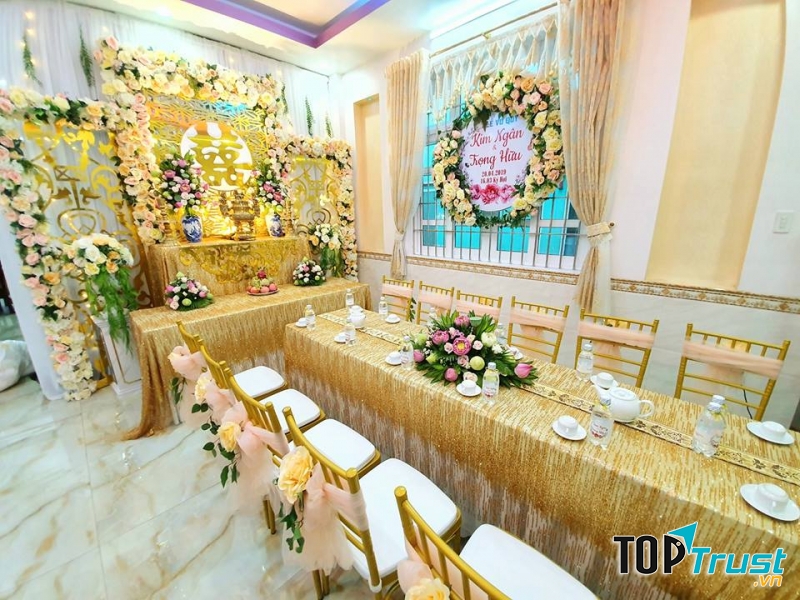 Dịch vụ trang trí tiệc cưới Phát Minh