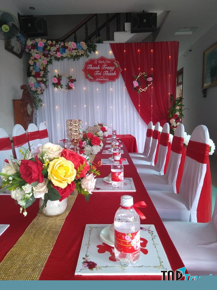 Dịch vụ trang trí tiệc cưới Phi Phi