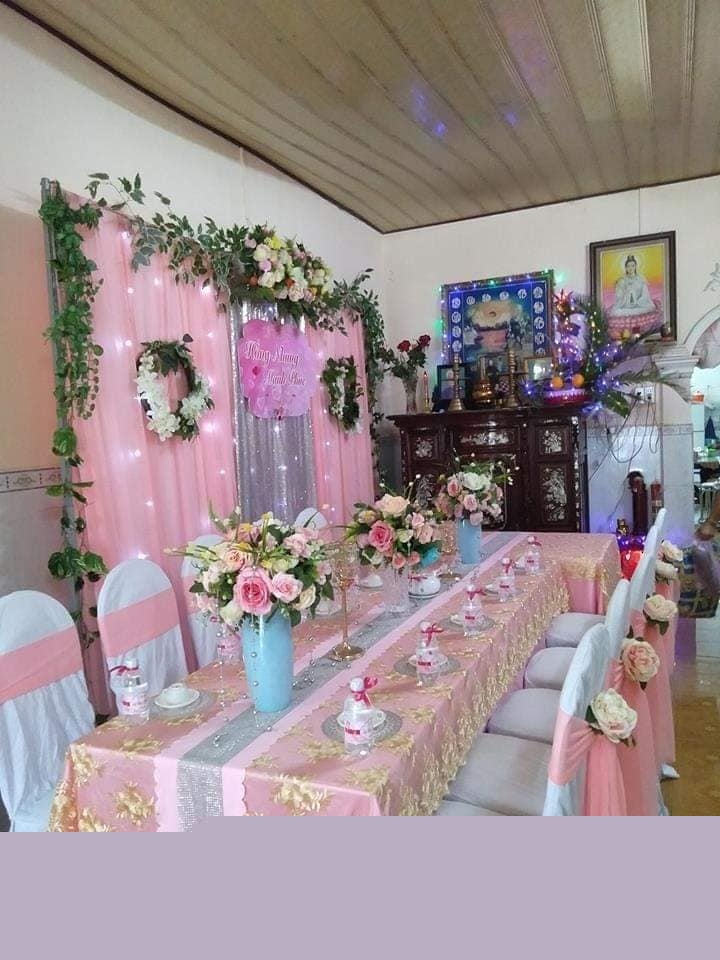 Dịch vụ trang trí tiệc cưới Phi Phi