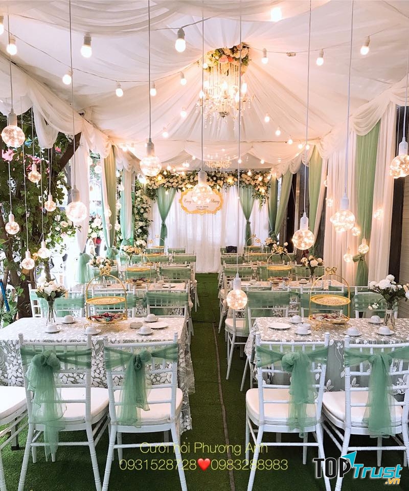 Dịch vụ trang trí tiệc cưới Phương Anh