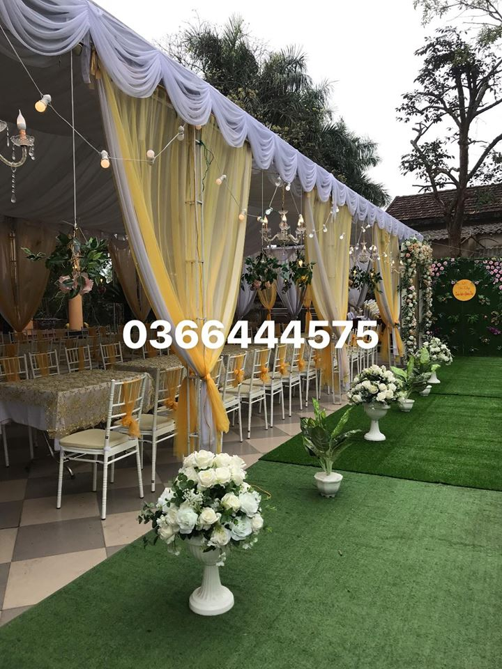 Dịch vụ trang trí tiệc cưới Quang Hoa
