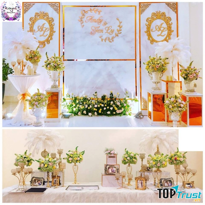 Dịch vụ trang trí tiệc cưới Royal Wedding