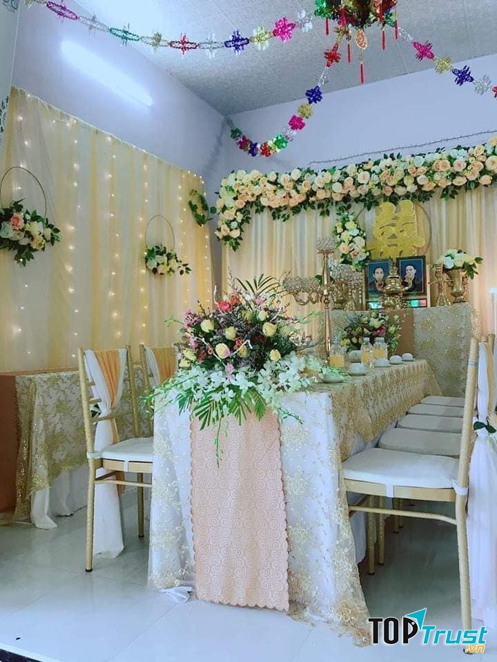 Dịch vụ trang trí tiệc cưới Song Hỷ