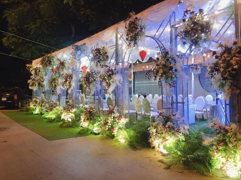 Dịch vụ trang trí tiệc cưới Thái Hiền