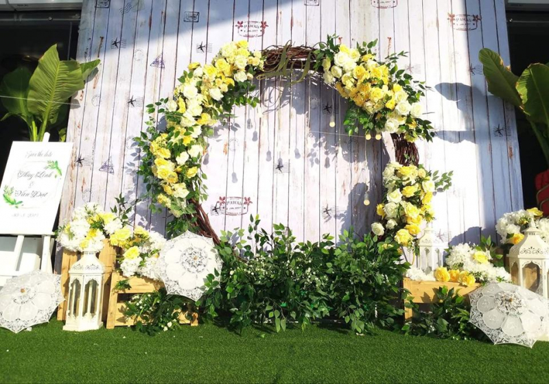 Dịch vụ trang trí tiệc cưới Thanh Dung