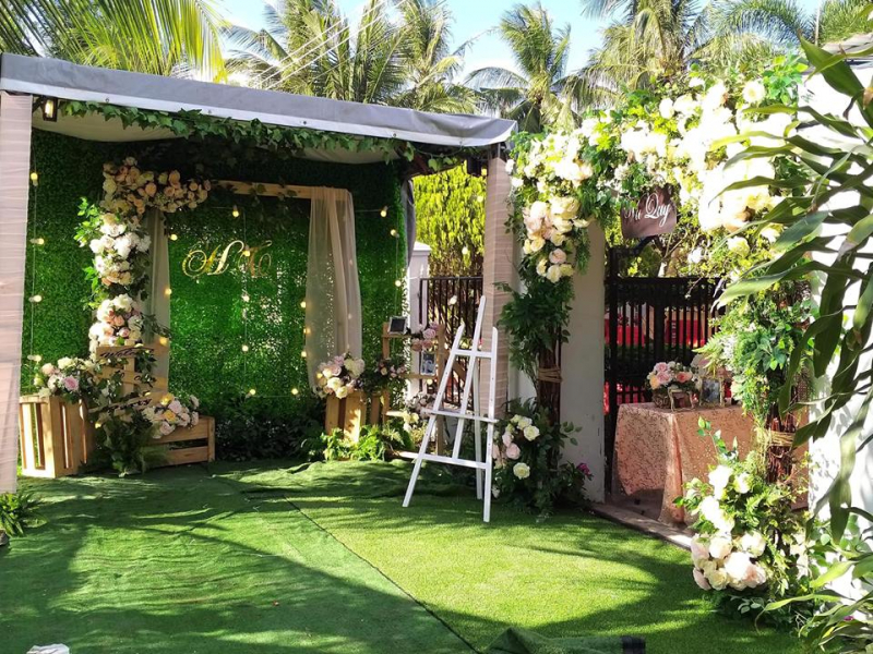 Dịch vụ trang trí tiệc cưới Thanh Dung