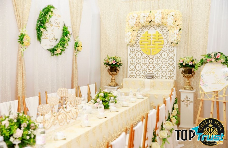 Dịch vụ trang trí tiệc cưới Thiên Nga Wedding