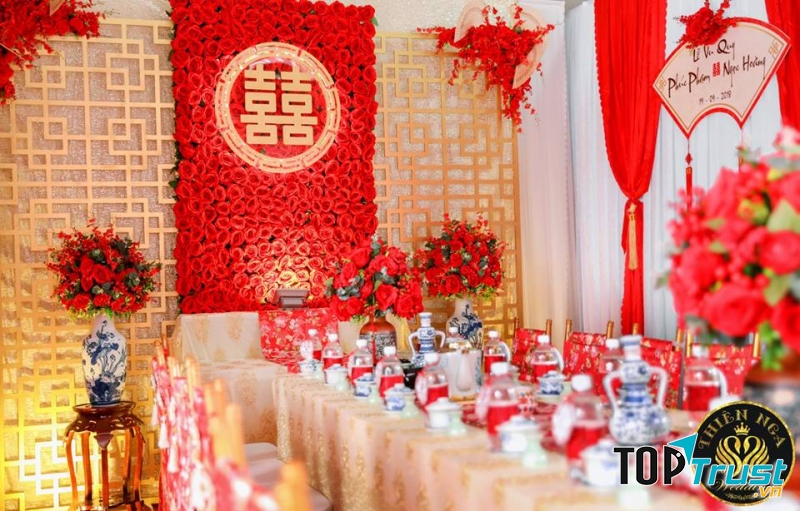 Dịch vụ trang trí tiệc cưới Thiên Nga Wedding