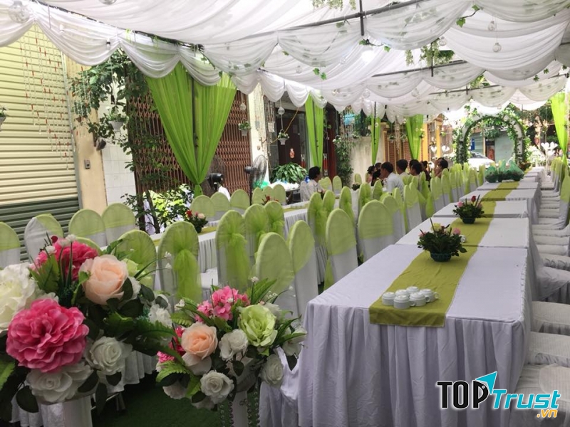 Dịch vụ trang trí tiệc cưới Trọng Đại