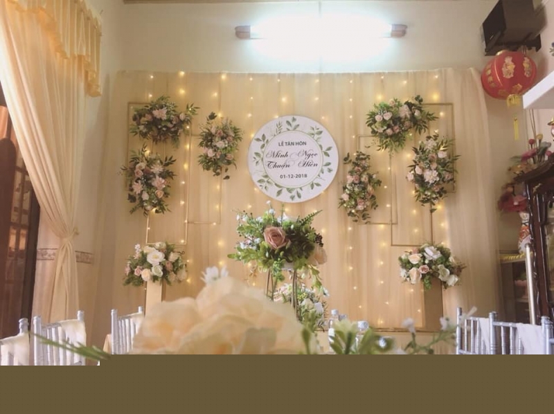 Dịch vụ trang trí tiệc cưới Việt Hùng