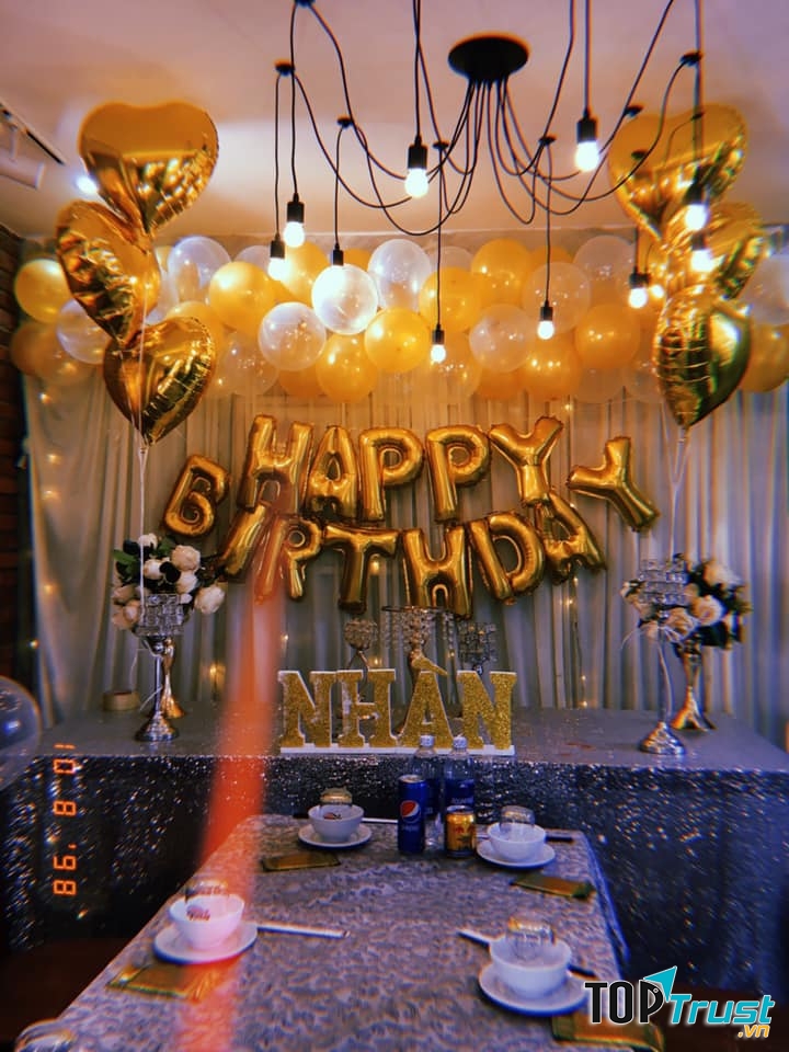 Đức Balloons nhận trang trí tiệc theo yêu cầu của khách