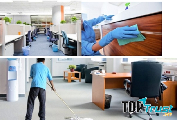 Dịch vụ vệ sinh văn phòng Nhật An