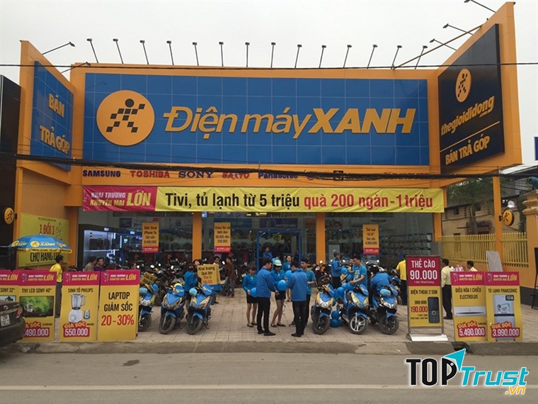 Điện máy xanh cơ sở Sơn Tây