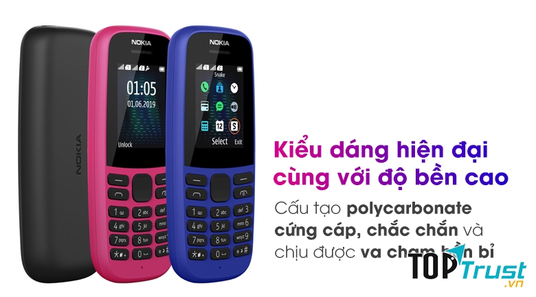 Điện thoại Nokia 105 Dual (2019)