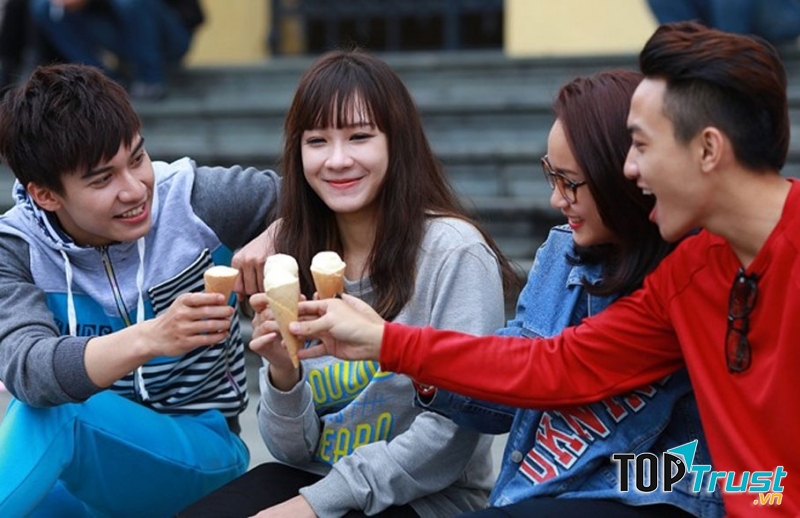 Nhưng que kem mang dư vị của những mùa đông đã qua