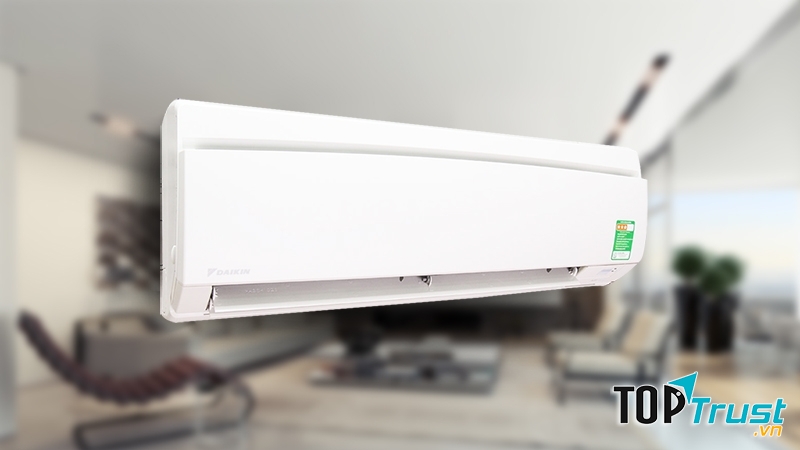 Điều hòa Daikin FTNE25MV1V9 sở hữu thiết kế khá đơn giản với những đường nét vuông vắn