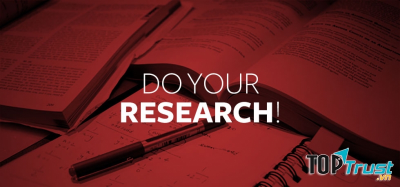 Nghiên cứu cẩn thận về lĩnh vực định làm