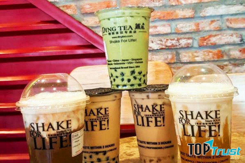 Trà sữa Ding Tea Long Biên.