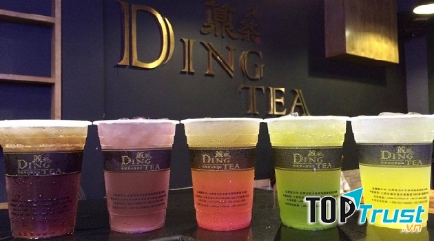 Những ly trà sữa ngon tuyệt của Dingtea
