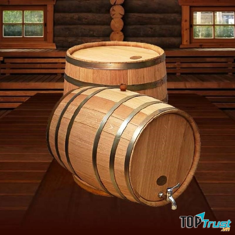 Thùng có thể đựng bao nhiêu nước là quyết định ở tấm gỗ ngắn nhất