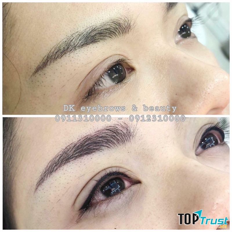 DK eyebrows beauty