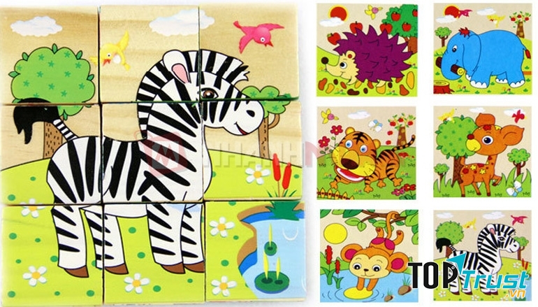 Đồ chơi xếp tranh giúp tăng cường trí nhớ cho trẻ và phát triển kĩ năng nhận dạng hình ảnh