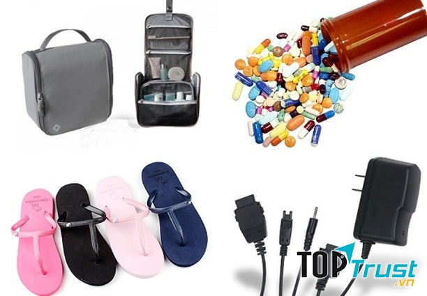 Mang theo những vật dụng cá nhân cần thiết sẽ hạn chế được các chi phí phát sinh