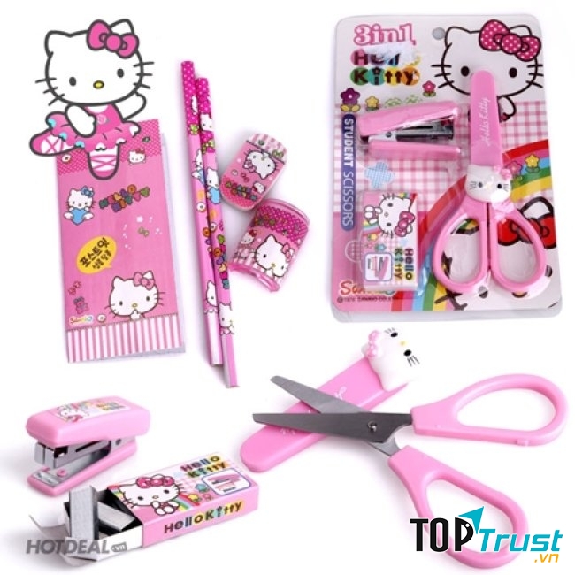 Đồ dùng học tập đáng yêu cho bé gái